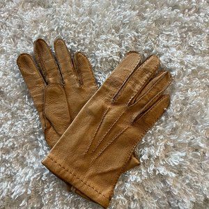 Vintage Leather Sports Gloves